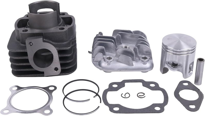 WQSING 70cc 47mm Engine Piston Cylinder Head Top End Kit Compatible with JOG/MinarelliI/Yamaha CLONE Motors - Image 3